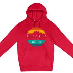 City Of Buffalo New York Premium Pullover Hoodie