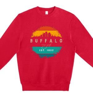 City Of Buffalo New York Premium Crewneck Sweatshirt