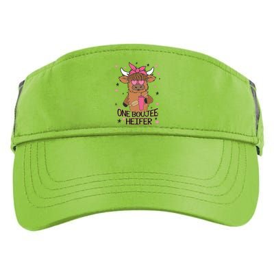 Cute One Boujee Heifer Adult Drive Performance Visor