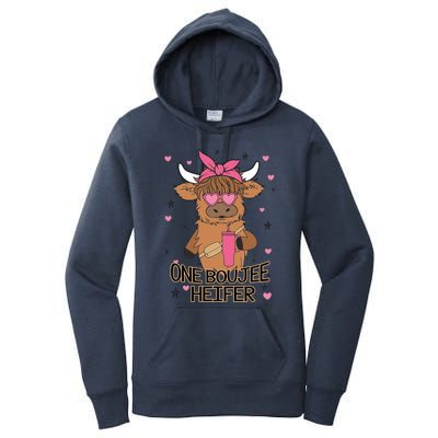 Cute One Boujee Heifer Women's Pullover Hoodie