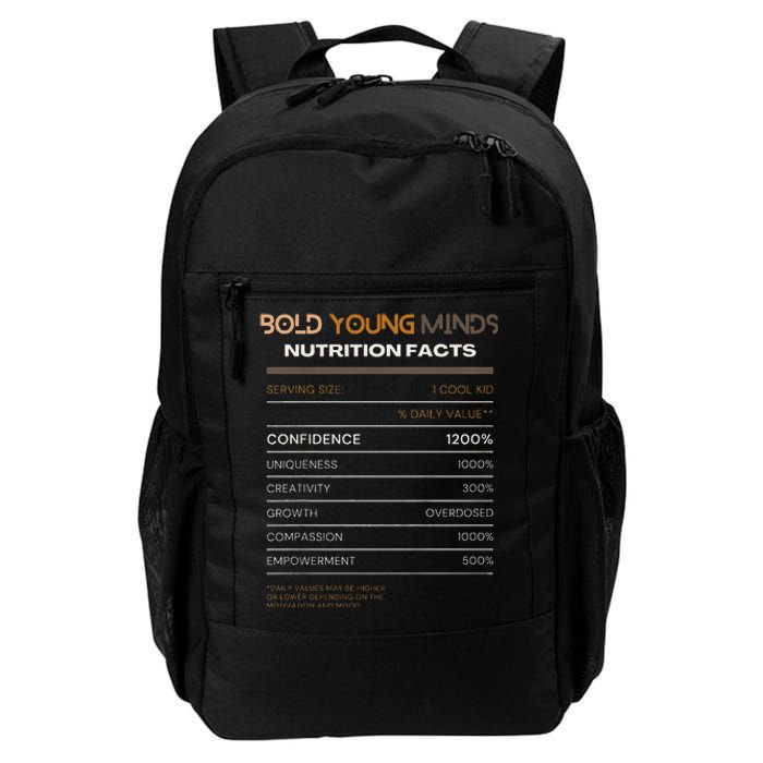 Confidence Overdose Bold Young Minds Nutritional Daily Commute Backpack