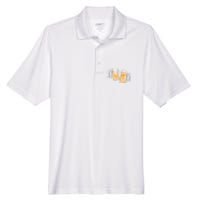 Cheers Oktoberfest Beer Hands Men's Origin Performance Pique Polo