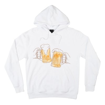 Cheers Oktoberfest Beer Hands Hoodie