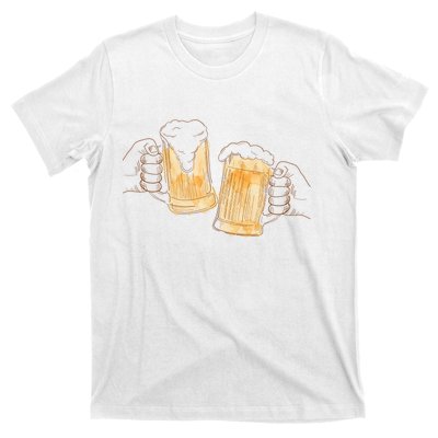 Cheers Oktoberfest Beer Hands T-Shirt