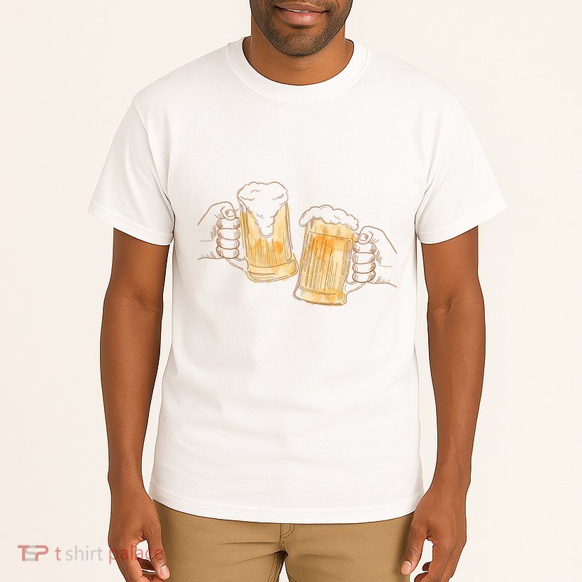 Cheers Oktoberfest Beer Hands Tall T-Shirt