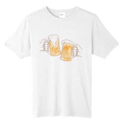 Cheers Oktoberfest Beer Hands Tall Fusion ChromaSoft Performance T-Shirt