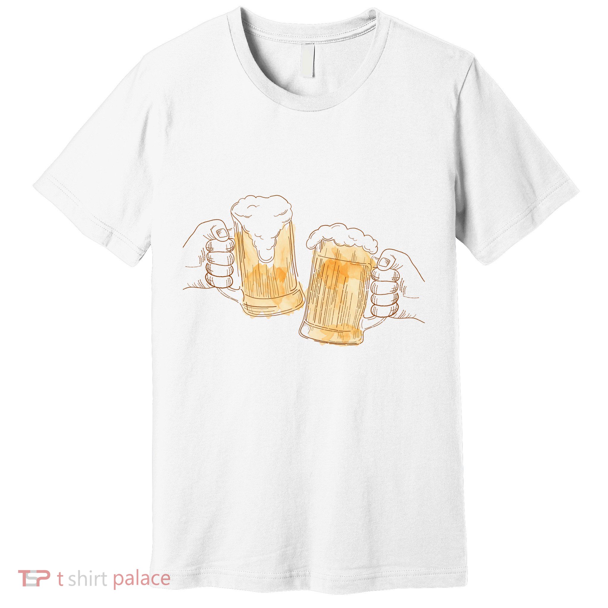 Cheers Oktoberfest Beer Hands Premium T-Shirt