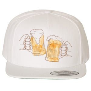 Cheers Oktoberfest Beer Hands Wool Snapback Cap