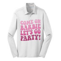 Come On Barbe Lets Go Party! Silk Touch Performance Long Sleeve Polo