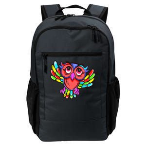 Colorful Owl Bird Lgbtq Great Gift Daily Commute Backpack