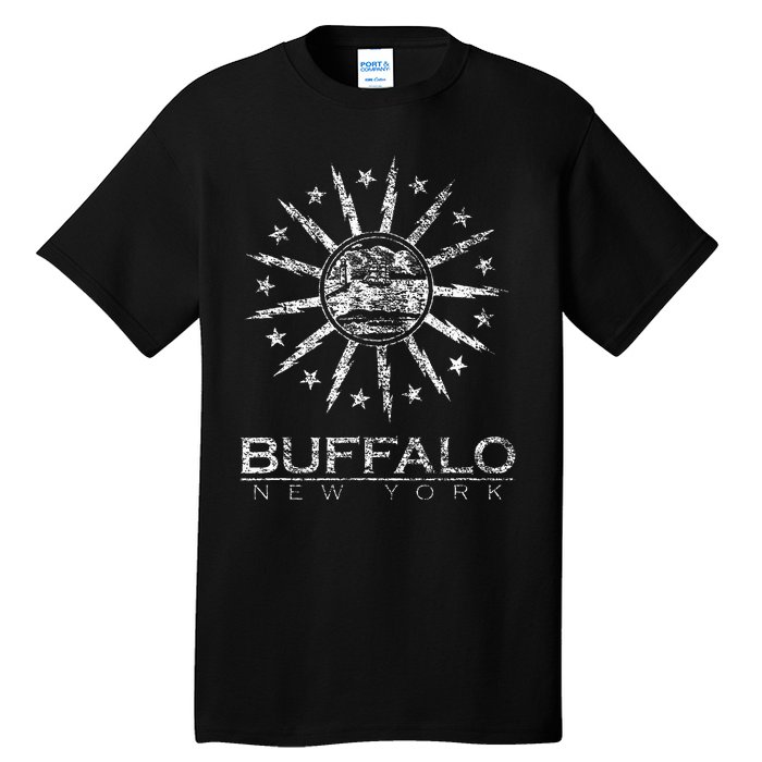 City Of Buffalo New York Flag Tall T-Shirt