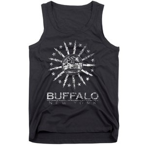 City Of Buffalo New York Flag Tank Top