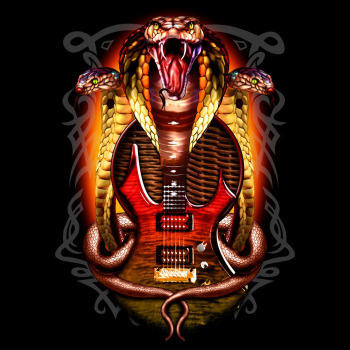 Cobra Guitar Cooling Performance Crew T-Shirt