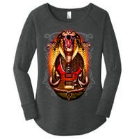 Cobra Guitar Women's Perfect Tri Tunic Long Sleeve Shirt