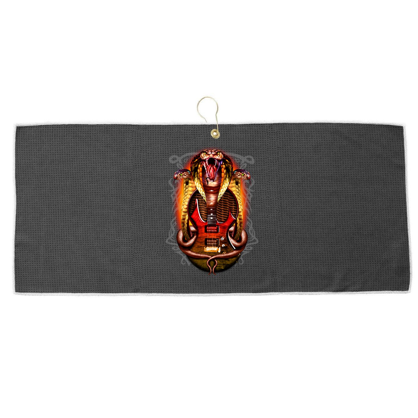 Cobra Guitar Large Microfiber Waffle Golf Towel