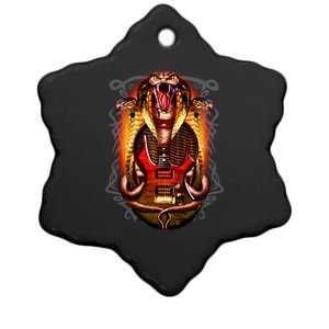 Cobra Guitar Ceramic Star Ornament