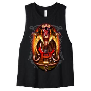 Cobra Guitar Women's Racerback Cropped Tank