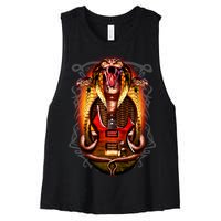 Cobra Guitar Women's Racerback Cropped Tank