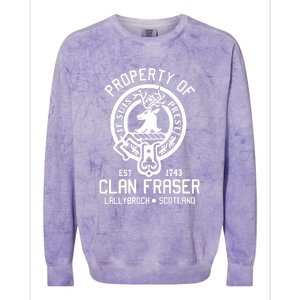 Clan Of Clan Fraser Colorblast Crewneck Sweatshirt