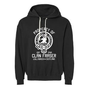 Clan Of Clan Fraser Garment-Dyed Fleece Hoodie