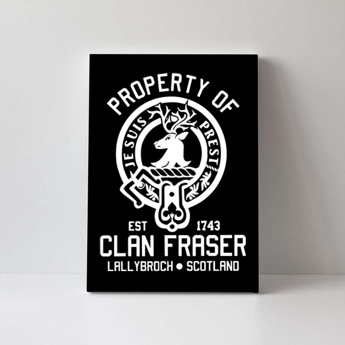 Clan Of Clan Fraser Canvas