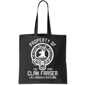 Clan Of Clan Fraser Tote Bag