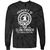 Clan Of Clan Fraser Tie-Dye Long Sleeve Shirt