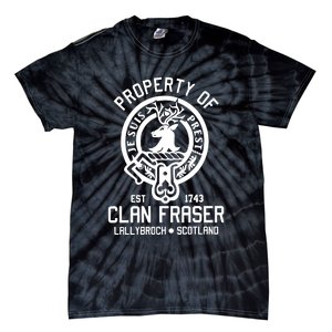 Clan Of Clan Fraser Tie-Dye T-Shirt