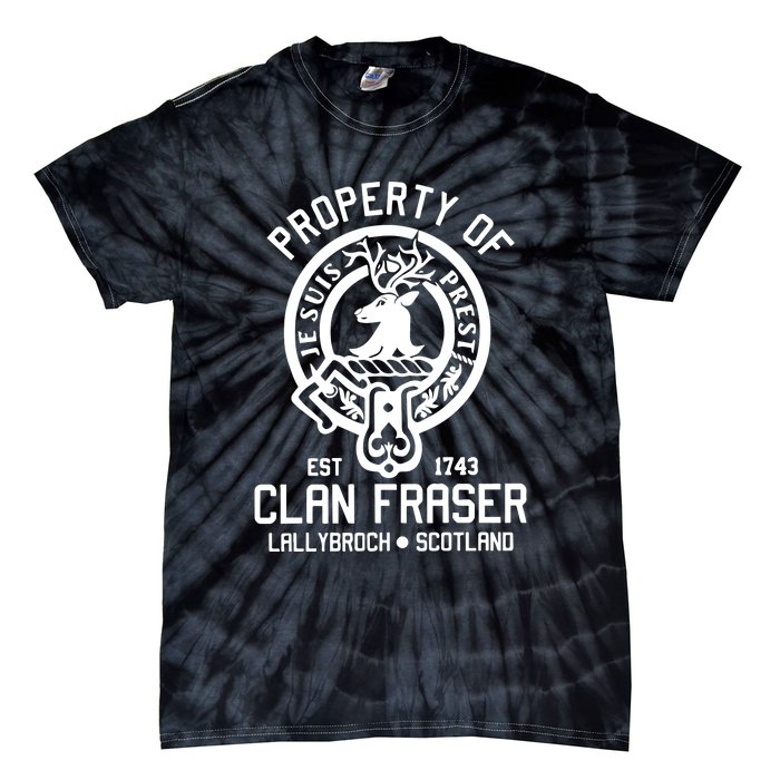 Clan Of Clan Fraser Tie-Dye T-Shirt