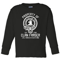 Clan Of Clan Fraser Toddler Long Sleeve Shirt