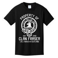 Clan Of Clan Fraser Kids T-Shirt