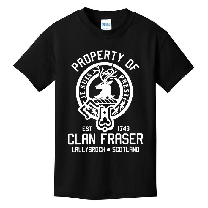 Clan Of Clan Fraser Kids T-Shirt