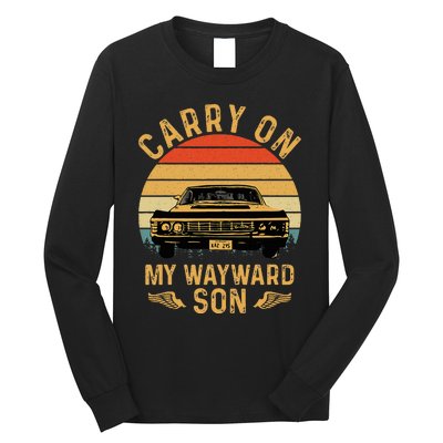 Carry On Classic Art My Wayward Funny Movie Graphic Son Long Sleeve Shirt