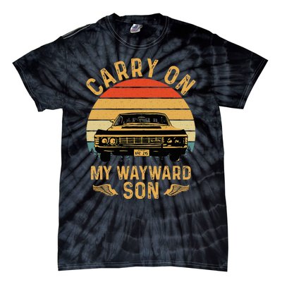 Carry On Classic Art My Wayward Funny Movie Graphic Son Tie-Dye T-Shirt