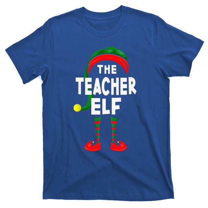 Carnival Or Christmas Party Costume The Teacher Elf T-Shirt