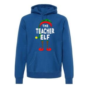 Carnival Or Christmas Party Costume The Teacher Elf Premium Hoodie