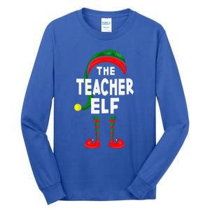 Carnival Or Christmas Party Costume The Teacher Elf Tall Long Sleeve T-Shirt