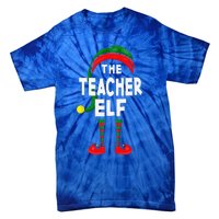 Carnival Or Christmas Party Costume The Teacher Elf Tie-Dye T-Shirt