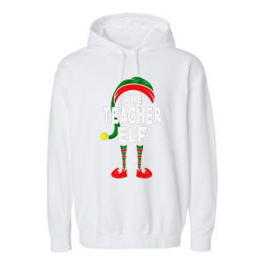 Carnival Or Christmas Party Costume The Teacher Elf Garment-Dyed Fleece Hoodie