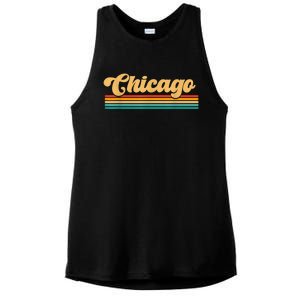 City Of Chicago Ladies PosiCharge Tri-Blend Wicking Tank