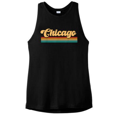 City Of Chicago Ladies PosiCharge Tri-Blend Wicking Tank