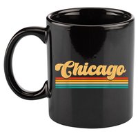 City Of Chicago 11oz C Handle Ceramic Mug