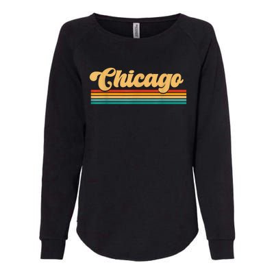 City Of Chicago Womens California Wash Sweatshirt