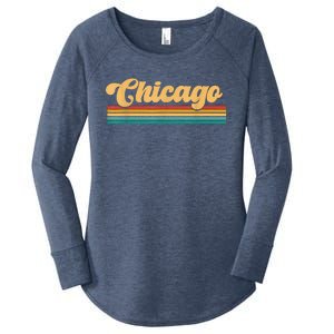 City Of Chicago Women's Perfect Tri Tunic Long Sleeve Shirt