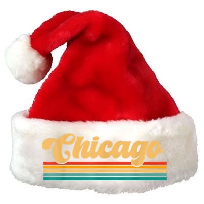 City Of Chicago Premium Christmas Santa Hat