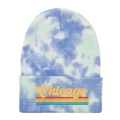 City Of Chicago Tie Dye 12in Knit Beanie