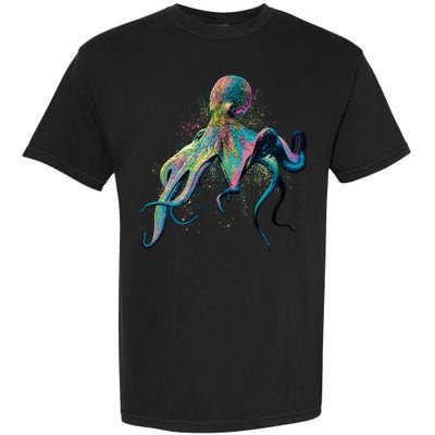 Colorful Octopus Garment-Dyed Heavyweight T-Shirt