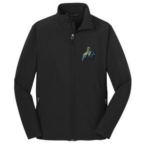 Colorful Octopus Core Soft Shell Jacket