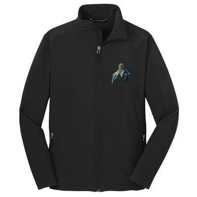 Colorful Octopus Core Soft Shell Jacket