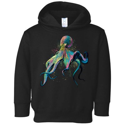 Colorful Octopus Toddler Hoodie